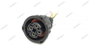 Байонетный разъем 4-х конт. прямой